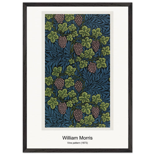 Tulip (1834-1896) by William Morris. Archival Print on Museum Quality Matte Paper. Premium Wood Framed Wall Art. Original Aspect Ratio