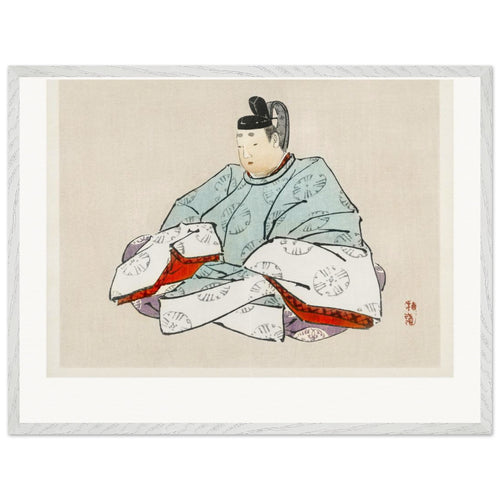 Shogun (1913) by Kōno Bairei. Archival Print on Museum Quality Matte Paper. Premium Wood Framed Wall Art. Original Aspect Ratio