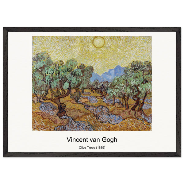 Almond blossom (1890) by Vincent van Gogh. Archival Print on Museum Quality Matte Paper. Premium Wood Framed Wall Art. Original Aspect Ratio