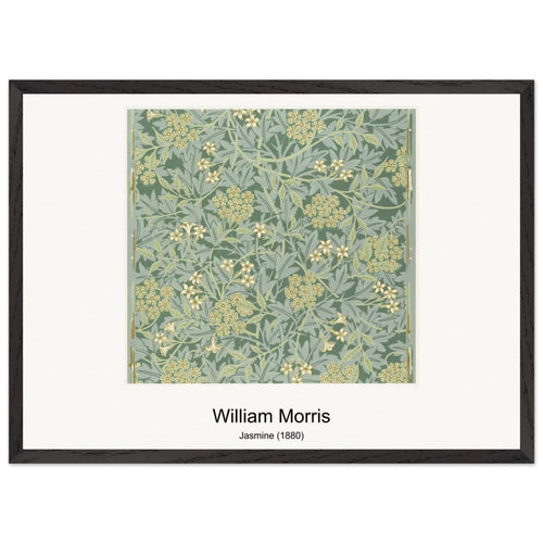 Lodden pattern (1884) by William Morris. Archival Print on Museum Quality Matte Paper. Premium Wood Framed Wall Art. Original Aspect Ratio