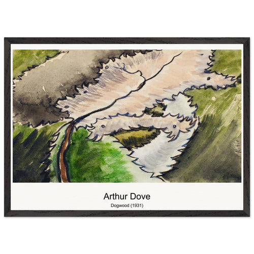 Dogwood (1931) by Arthur Dove. Archival Print on Museum Quality Matte Paper. Premium Wood Framed Wall Art. Optimised Aspect Ratio.