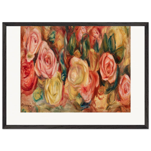 Montagne Sainte-Victoire (Paysage) (1889) by Pierre-Auguste Renoir. Archival Print on Museum Quality Matte Paper. Premium Wood Framed Wall Art. Optimised Aspect Ratio.