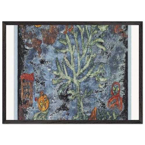 Rich Port (a travel picture, 1938) (1938) by Paul Klee. Archival Print on Museum Quality Matte Paper. Premium Wood Framed Wall Art. Optimised Aspect Ratio.