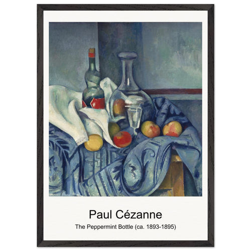 The Vase of Tulips (1890) by Paul Cézanne. Archival Print on Museum Quality Matte Paper. Premium Wood Framed Wall Art. Original Aspect Ratio