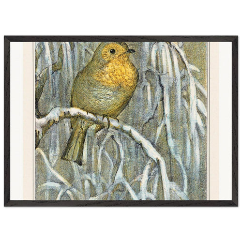 Ducks (1873-1917) by Theo van Hoytema. Archival Print on Museum Quality Matte Paper. Premium Wood Framed Wall Art. Original Aspect Ratio