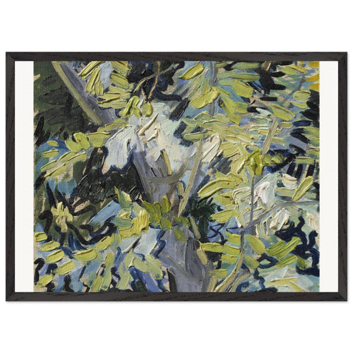 Sheaves of Wheat (1890) by Vincent van Gogh. Archival Print on Museum Quality Matte Paper. Premium Wood Framed Wall Art. Original Aspect Ratio