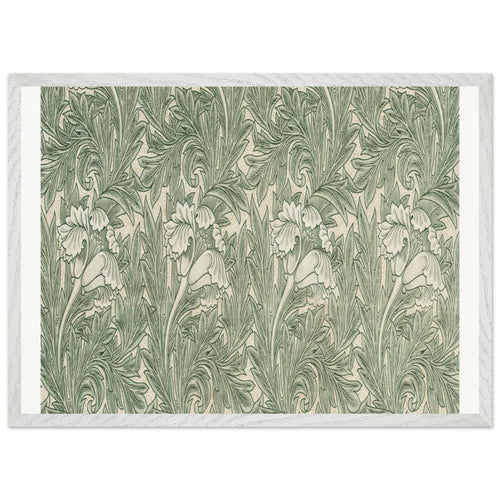 Tulip (1875) by William Morris. Archival Print on Museum Quality Matte Paper. Premium Wood Framed Wall Art. Optimised Aspect Ratio.