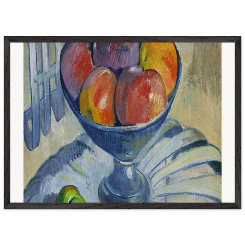 Chestnut Trees at Jas de Bouffan (1885-1886) by Paul Cézanne. Archival Print on Museum Quality Matte Paper. Premium Wood Framed Wall Art. Optimised Aspect Ratio.