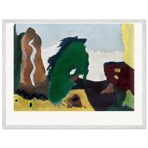 Foot of Lake (1938) by Arthur Dove. Archival Print on Museum Quality Matte Paper. Premium Wood Framed Wall Art. Original Aspect Ratio