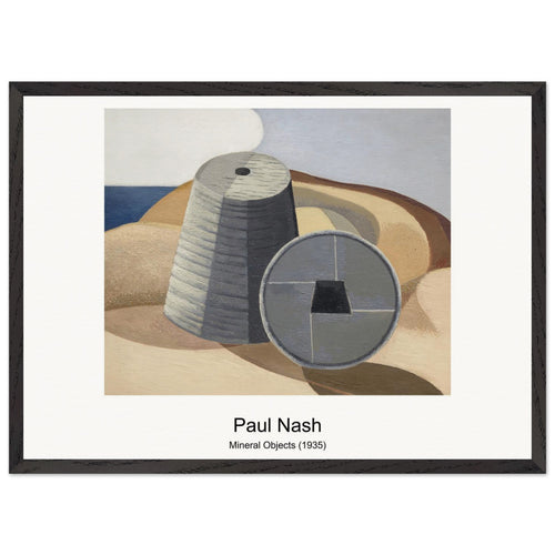 Worth Matravers, Dorset (1936) by Paul Nash. Archival Print on Museum Quality Matte Paper. Premium Wood Framed Wall Art. Original Aspect Ratio