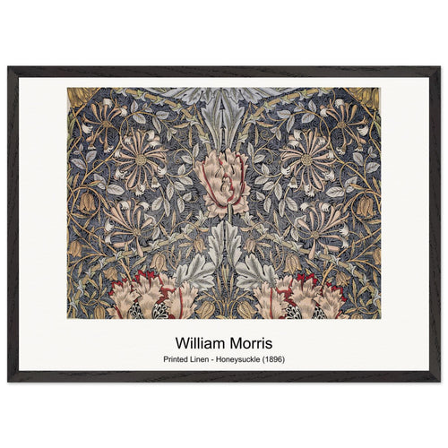 Indian pattern (1875) by William Morris. Archival Print on Museum Quality Matte Paper. Premium Wood Framed Wall Art. Original Aspect Ratio