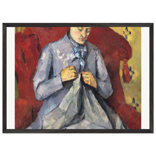 The Road Bridge (1879-1882) by Paul Cézanne. Archival Print on Museum Quality Matte Paper. Premium Wood Framed Wall Art. Optimised Aspect Ratio.