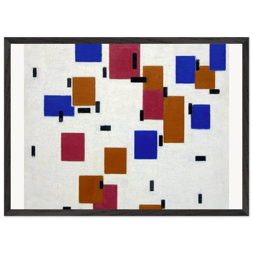 Avond (Evening): The Red Tree (1910) by Piet Mondrian. Archival Print on Museum Quality Matte Paper. Premium Wood Framed Wall Art. Optimised Aspect Ratio.