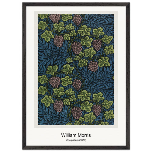 Tulip (1834-1896) by William Morris. Archival Print on Museum Quality Matte Paper. Premium Wood Framed Wall Art. Optimised Aspect Ratio.