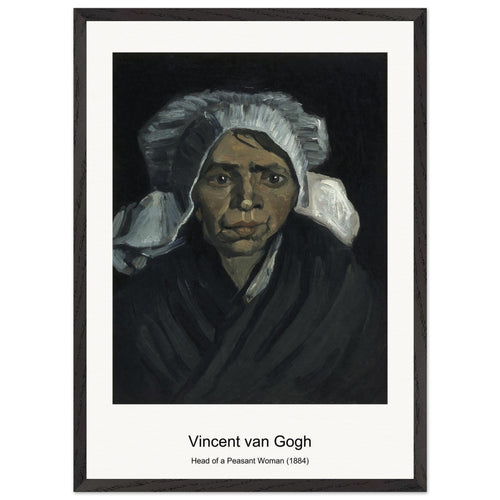 Self-Portrait with Bandaged Ear and Pipe (1889) by Vincent van Gogh. Archival Print on Museum Quality Matte Paper. Premium Wood Framed Wall Art. Original Aspect Ratio
