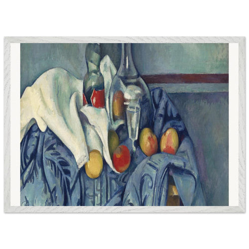 The Peppermint Bottle (ca. 1893-1895) by Paul Cézanne. Archival Print on Museum Quality Matte Paper. Premium Wood Framed Wall Art. Optimised Aspect Ratio.