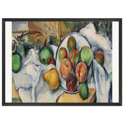 Gardanne (Horizontal View) (Gardanne [vue horizontale]) (ca. 1885) by Paul Cézanne. Archival Print on Museum Quality Matte Paper. Premium Wood Framed Wall Art. Optimised Aspect Ratio.