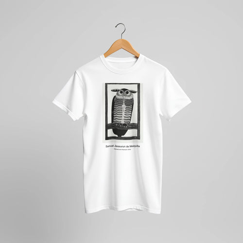 The Superb Lily from The Temple of Flora (1807) by Robert John Thornton. Custom Print on a 100% Airlume Combed and Ring-Spun Cotton Unisex Crewneck T-shirt Original Aspect Ratio