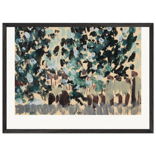 Green Leaves (1930) by Arthur Dove. Archival Print on Museum Quality Matte Paper. Premium Wood Framed Wall Art. Original Aspect Ratio