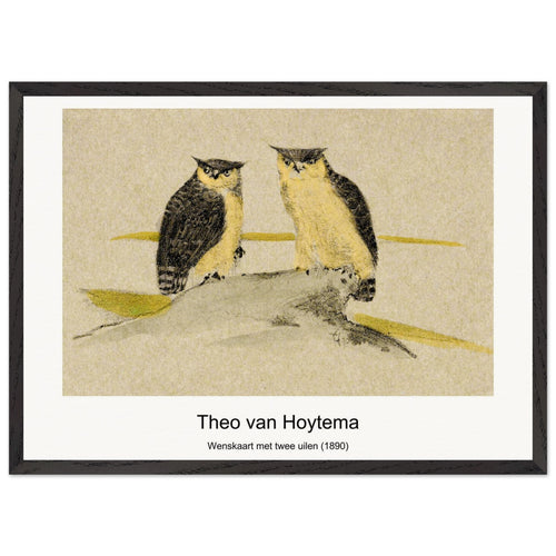 Dood roodborstje (1895) by Theo van Hoytema. Archival Print on Museum Quality Matte Paper. Premium Wood Framed Wall Art. Original Aspect Ratio