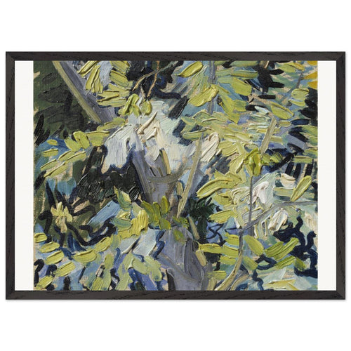 Sheaves of Wheat (1890) by Vincent van Gogh. Archival Print on Museum Quality Matte Paper. Premium Wood Framed Wall Art. Optimised Aspect Ratio.