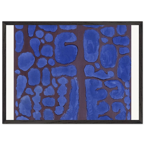 Temple Gardens (1920) by Paul Klee. Archival Print on Museum Quality Matte Paper. Premium Wood Framed Wall Art. Original Aspect Ratio