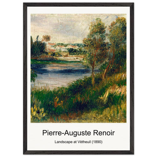 Flowers in a Vase (1866) by Pierre-Auguste Renoir. Archival Print on Museum Quality Matte Paper. Premium Wood Framed Wall Art. Optimised Aspect Ratio.