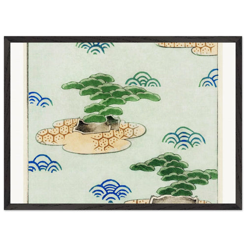 Rain Landscape (1911) by Wassily Kandinsky. Archival Print on Museum Quality Matte Paper. Premium Wood Framed Wall Art. Original Aspect Ratio