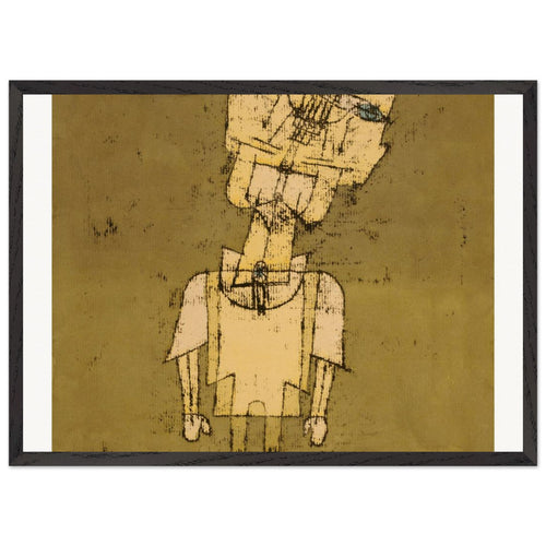The Seafarers (1923) by Paul Klee. Archival Print on Museum Quality Matte Paper. Premium Wood Framed Wall Art. Optimised Aspect Ratio.