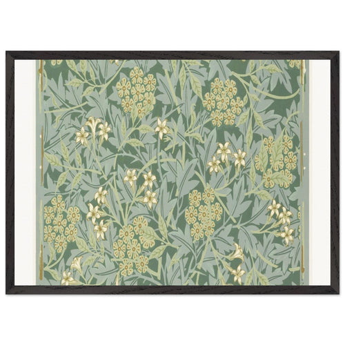 Lodden pattern (1884) by William Morris. Archival Print on Museum Quality Matte Paper. Premium Wood Framed Wall Art. Optimised Aspect Ratio.