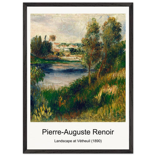 Flowers in a Vase (1866) by Pierre-Auguste Renoir. Archival Print on Museum Quality Matte Paper. Premium Wood Framed Wall Art. Original Aspect Ratio