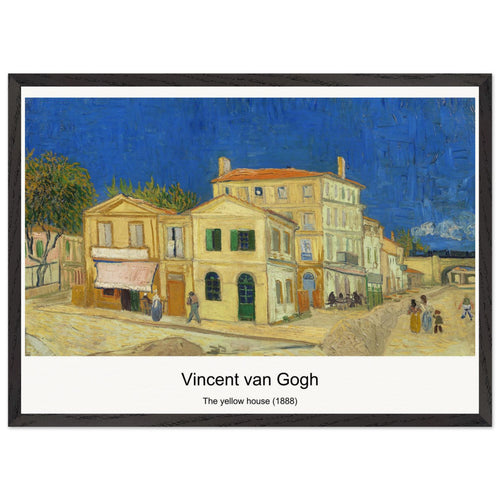 Starry Night Over the Rhone (1888) by Vincent van Gogh. Archival Print on Museum Quality Matte Paper. Premium Wood Framed Wall Art. Optimised Aspect Ratio.