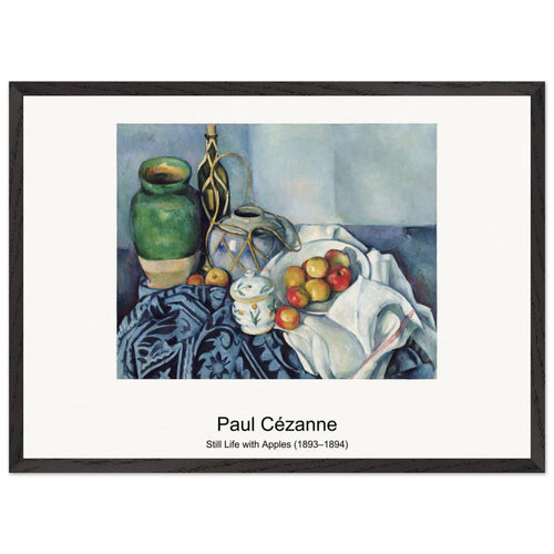 Boy in a Red Vest (Le Garçon au gilet rouge) (1888-1890) by Paul Cézanne. Archival Print on Museum Quality Matte Paper. Premium Wood Framed Wall Art. Original Aspect Ratio