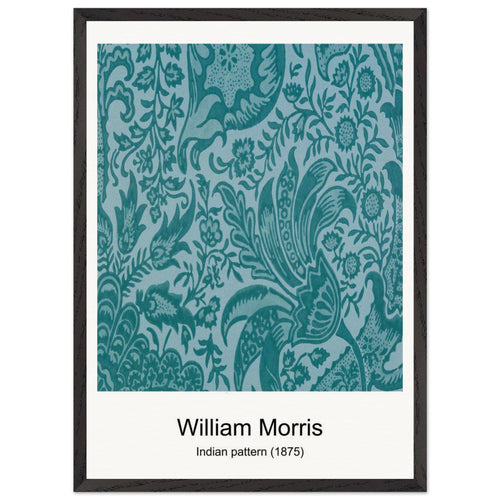 Willow bough pattern (1887) by William Morris. Archival Print on Museum Quality Matte Paper. Premium Wood Framed Wall Art. Optimised Aspect Ratio.