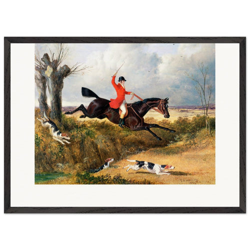 Equestrian Art (1820) by John Frederick Herring. Archival Print on Museum Quality Matte Paper. Premium Wood Framed Wall Art. Original Aspect Ratio