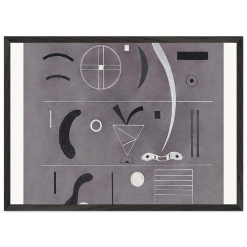 Painting with Green Center (1913) by Wassily Kandinsky. Archival Print on Museum Quality Matte Paper. Premium Wood Framed Wall Art. Optimised Aspect Ratio.