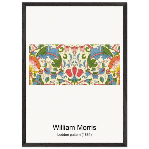 Strawberry Thief (1883) by William Morris. Archival Print on Museum Quality Matte Paper. Premium Wood Framed Wall Art. Original Aspect Ratio
