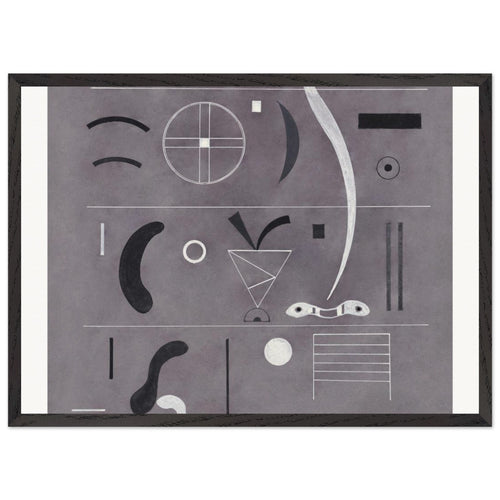 Painting with Green Center (1913) by Wassily Kandinsky. Archival Print on Museum Quality Matte Paper. Premium Wood Framed Wall Art. Original Aspect Ratio