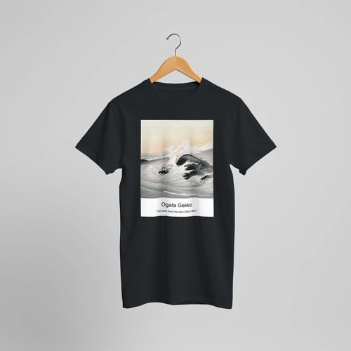 Five Butterflies (1912) by Odilon Redon. Custom Print on a 100% Airlume Combed and Ring-Spun Cotton Unisex Crewneck T-shirt Optimised Aspect Ratio.