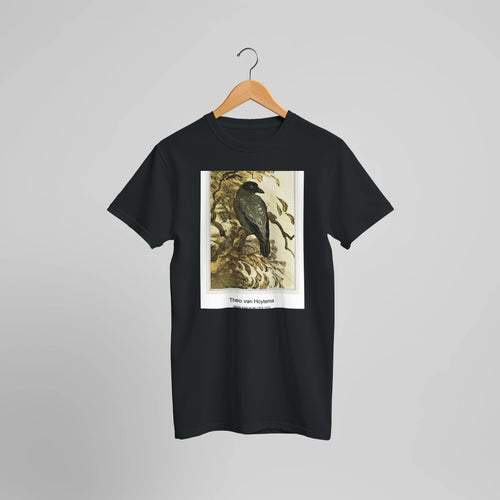 Aap op bal (1878-1910) by Theo van Hoytema. Custom Print on a 100% Airlume Combed and Ring-Spun Cotton Unisex Crewneck T-shirt Optimised Aspect Ratio.