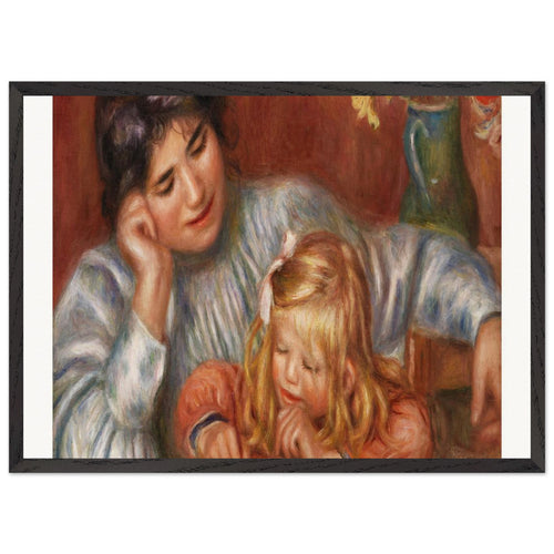 Anemones (Anémones) (1912) by Pierre-Auguste Renoir. Archival Print on Museum Quality Matte Paper. Premium Wood Framed Wall Art. Optimised Aspect Ratio.