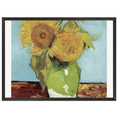 Terrace in the Luxembourg Gardens (1886) by Vincent van Gogh. Archival Print on Museum Quality Matte Paper. Premium Wood Framed Wall Art. Optimised Aspect Ratio.