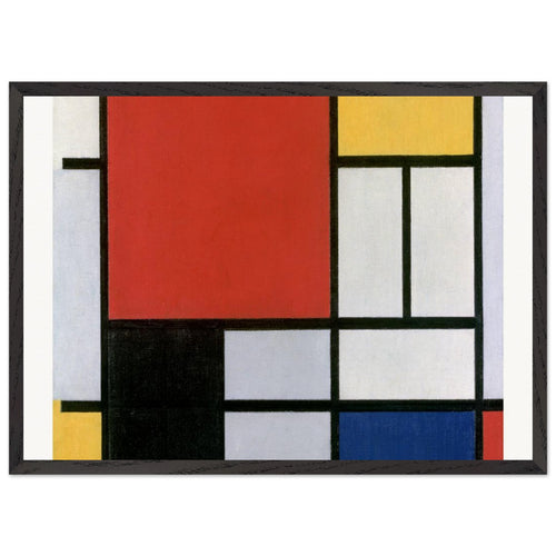 The Flowering Apple Tree (1912) by Piet Mondrian. Archival Print on Museum Quality Matte Paper. Premium Wood Framed Wall Art. Optimised Aspect Ratio.