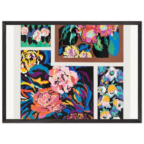 Tableau No. 2, Composition No. VII (1913) by Piet Mondrian. Archival Print on Museum Quality Matte Paper. Premium Wood Framed Wall Art. Optimised Aspect Ratio.