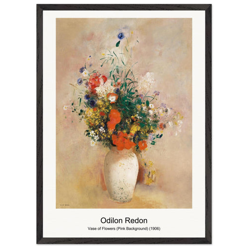 Christ by the Flower (1887) by Odilon Redon. Archival Print on Museum Quality Matte Paper. Premium Wood Framed Wall Art. Optimised Aspect Ratio.