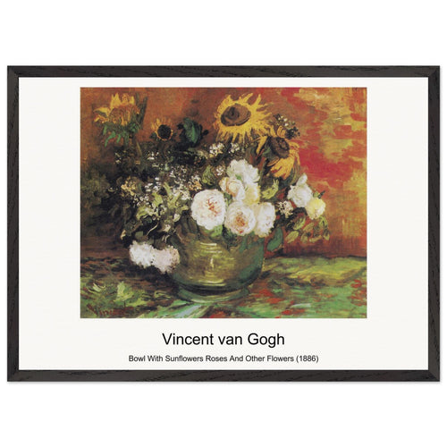 The Langlois Bridge (1888) by Vincent van Gogh. Archival Print on Museum Quality Matte Paper. Premium Wood Framed Wall Art. Original Aspect Ratio