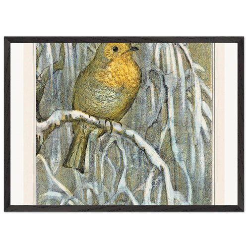 Ducks (1873-1917) by Theo van Hoytema. Archival Print on Museum Quality Matte Paper. Premium Wood Framed Wall Art. Optimised Aspect Ratio.