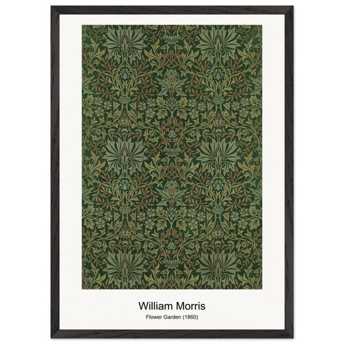Daisy pattern (1862) by William Morris. Archival Print on Museum Quality Matte Paper. Premium Wood Framed Wall Art. Original Aspect Ratio