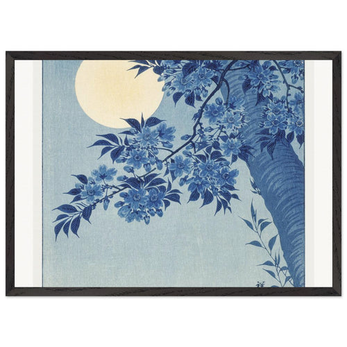 Studieblad met planten en watervogels (study sheet with plants and waterfowl) (1847) by Joseph August Knip. Archival Print on Museum Quality Matte Paper. Premium Wood Framed Wall Art. Optimised Aspect Ratio.