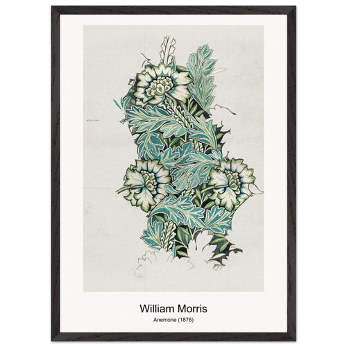 Vine pattern (1873) by William Morris. Archival Print on Museum Quality Matte Paper. Premium Wood Framed Wall Art. Original Aspect Ratio